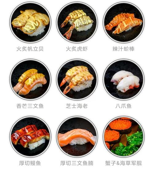 寿司的品种名字