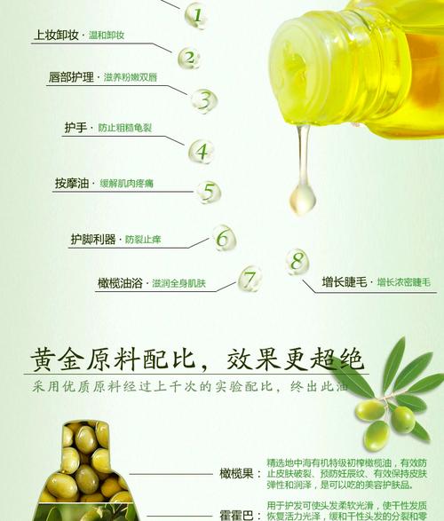 橄榄油的美容方法的相关图片
